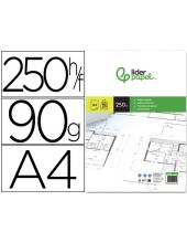 PAPEL VEGETAL DIN A4 90GRS HOJA