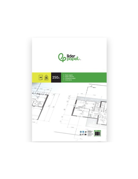 PAPEL VEGETAL DIN A3 90GRS HOJA