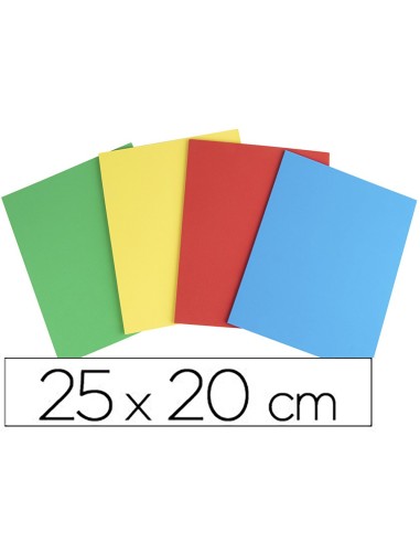 CAUCHO COLOR PLANCHA 25X20CM BOLSA CUATRO