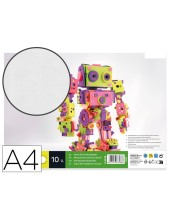 GOMA EVA LIDERPAPEL A4 60G/M2 ESPESOR 1,5MM BL PAQUETE 10 HOJAS GE76