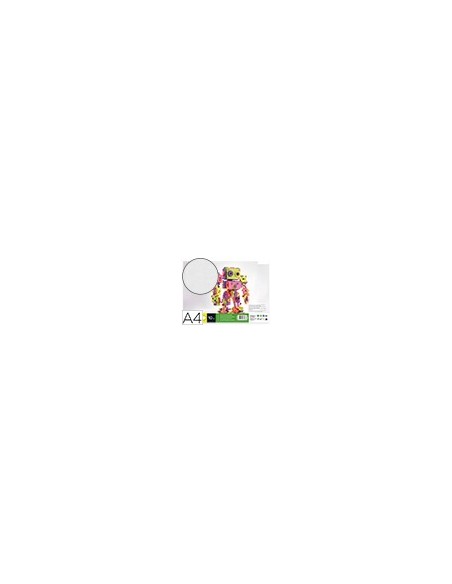 GOMA EVA LIDERPAPEL A4 60G/M2 ESPESOR 1,5MM BL PAQUETE 10 HOJAS GE76