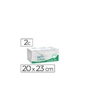 TOALLA PAPEL MANO ENGARZADA ECOLOGICA XTRASEC 20X23 2 CAP. PAQ.196 U. 2
