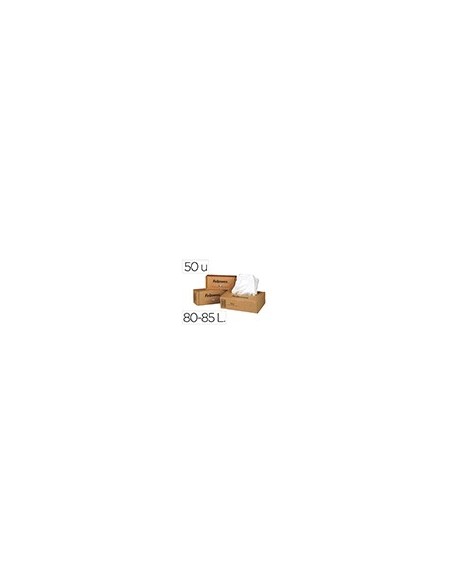 BOLSA RESIDUOS FELLOWES DESTRUCTORA DOC.CAJA C/50 UND. PS380 380CC/42