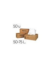 BOLSA RESIDUOS FELLOWES DESTRUCTORA DOC.CAJA C/100 UND. PS220 220C/32 2