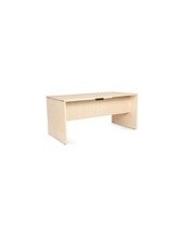 MESA ROCADA WORK 160X80 ESTRUCTURA HAYA TABLERO HAYA 2