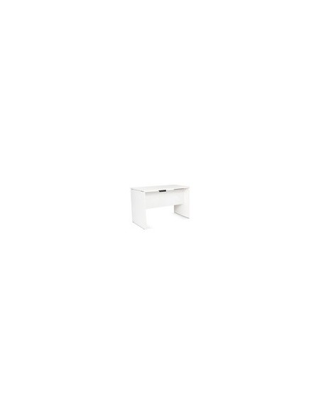 MESA OFICINA ROCADA WORK 120X60 CM ACABADO AW04 BLANCO/BLANCO