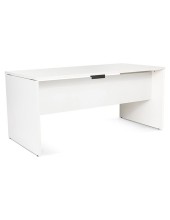 MESA OFICINA ROCADA WORK 160X80 CM ACABADO AW04 BLANCO/BLANCO