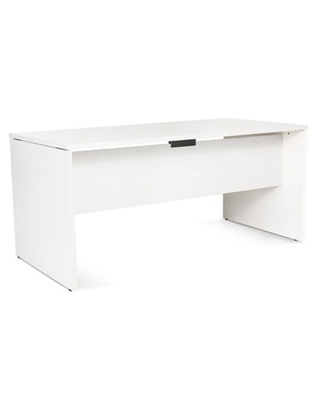 MESA OFICINA ROCADA WORK 160X80 CM ACABADO AW04 BLANCO/BLANCO