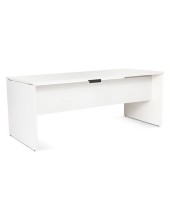 MESA OFICINA ROCADA WORK 180X80 CM ACABADO AW04 BLANCO/BLANCO