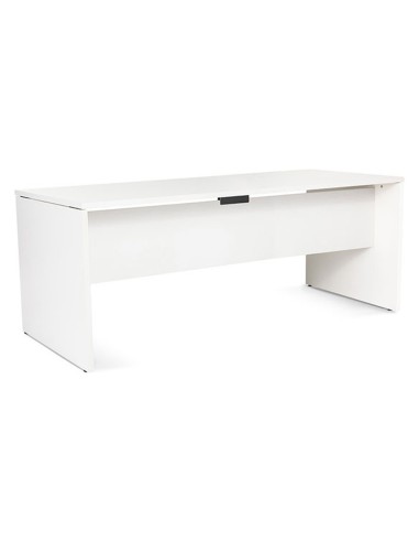 MESA OFICINA ROCADA WORK 180X80 CM ACABADO AW04 BLANCO/BLANCO