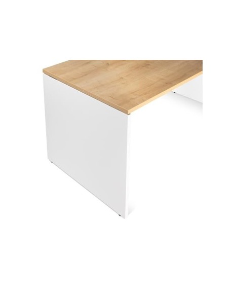 MESA OFICINA ROCADA WORK 200X80 CM BLANCO/BLANCO