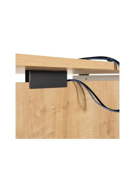 MESA OFICINA ROCADA WORK 200X80 CM BLANCO/BLANCO