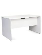 MESA OFICINA ROCADA WORK 140x80 CM ACABADO AB04 GRIS/BL