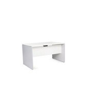 MESA OFICINA ROCADA WORK 140x80 CM ACABADO AB04 GRIS/BL 2