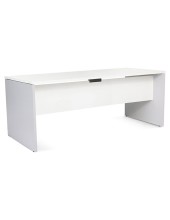 MESA OFICINA ROCADA WORK 180x80 CM ACABADO GRIS/BL