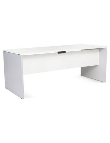 MESA OFICINA ROCADA WORK 180x80 CM ACABADO GRIS/BL