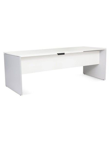 MESA OFICINA ROCADA WORK 200x80 CM GRIS/BL