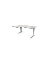 MESA ROCADA METAL 160X120 CM IZQUIERDA ACABADO AC02 GRIS 2053AC02 2