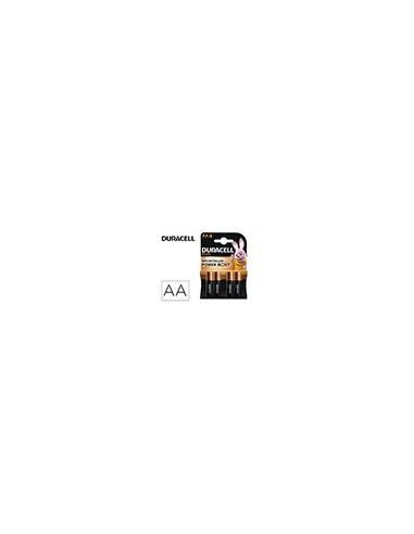 PILAS DURACELL ALCALINA PLUS AA BLISTER C/4 PILAS