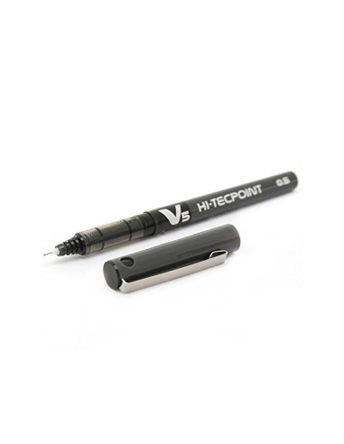 ROTULADOR PILOT PUNTA AGUJA V-5 NEGRO 0.5 MM