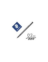 ROTULADOR STAEDTLER MICROMETRICO 308 NG.0,2MM RESISTENTE AL AGUA 2