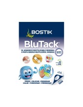 SUJETACOSA MASILLA BOSTIK BLU TACK BLANCO CUARTEADO