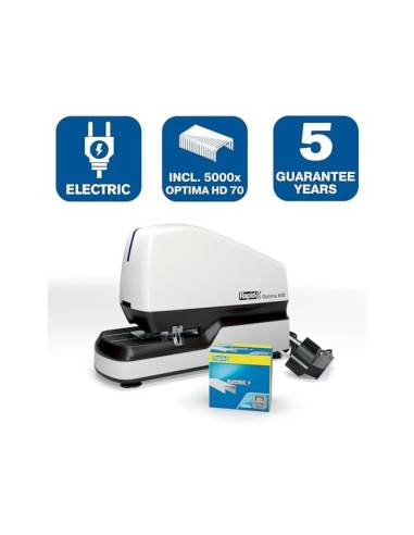 GRAPADORA REXEL ELECTRICA OPTIMA 70 CAPACIDAD 70 HOJAS