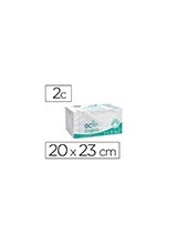 TOALLA PAPEL MANO ENGARZADA ECOLOGICA 20X23 CM 2 CAPAS PAQUETE 196 U. 2
