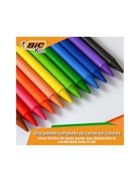 LAPICES CERA PLASTIDECOR CAJA 24 COL.