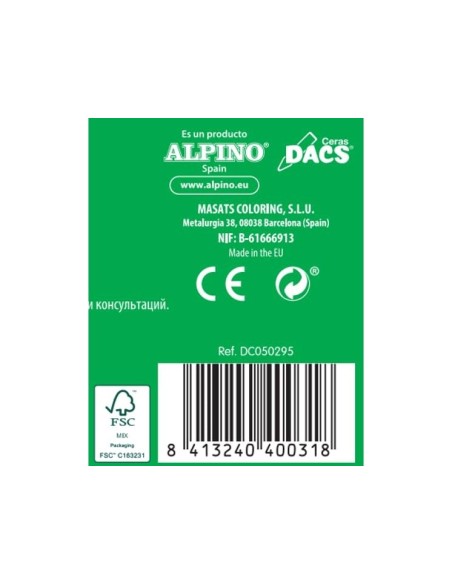 LAPICES CERA DACSTRIX TRIANGULCAJA 12 COL.