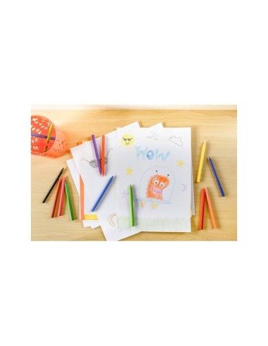 LAPICES CERA PLASTIDECOR CAJA DE 352 COLORES