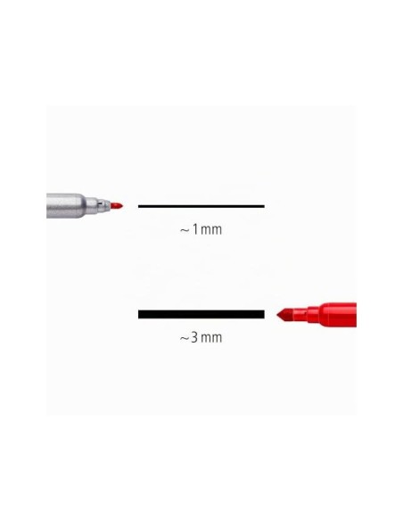 ROTULADOR STAEDTLER NORIS CLUB DOBLE PUNTA CAJA 12 COL.SURT.