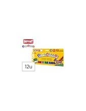 TEMPERA SOLIDA EN BARRA INSTANT ESCOLAR CAJA DE 12 COLORES SURTIDOS 2