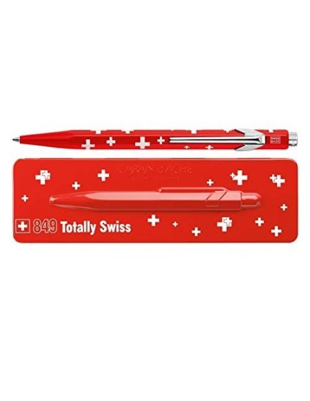BOLIGRAFO CARAN DACHE 849 TOTAL SWISS ESTUCHE PUNTA MEDIA