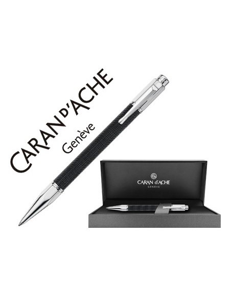 BOLIGRAFO CARAN DACHE VARIUS IVANHOE COTA MALLA ACERO NG.PLACADO