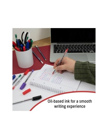 BOLIGRAFO PELIKAN STICK SUPER SOFT ROJO