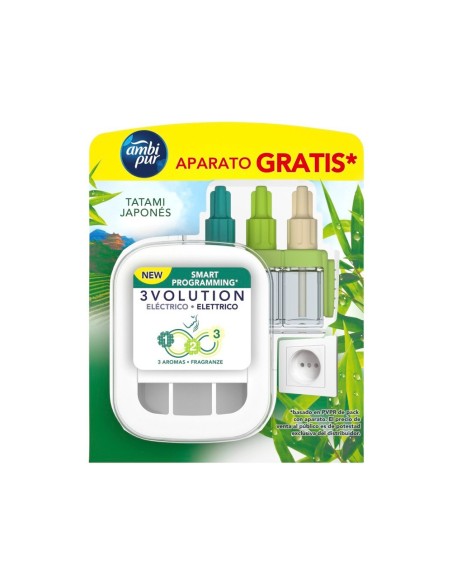 AMBIENTADOR AMBIPUR ELECTRICO 3 VOLUTION JAPONES RECAMBIO 21,5 ML