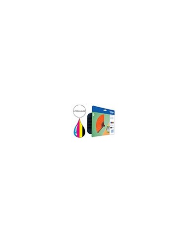 LC-129XLVALBP CARTUCHO BROTHER LC-129XL RAINBOW 1200PG.