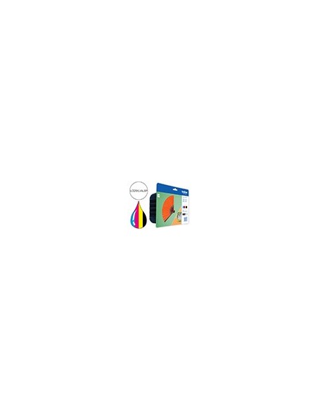 LC-129XLVALBP CARTUCHO BROTHER LC-129XL RAINBOW 1200PG.
