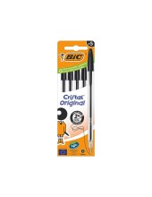BOLIGRAFO BIC CRISTAL MEDIUM NG.BOLSA 5 UD.