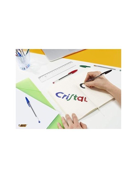 BOLIGRAFO BIC CRISTAL MEDIUM NG.BOLSA 5 UD.
