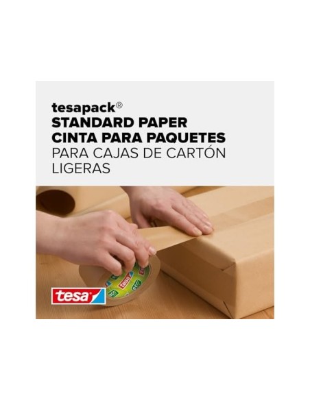 CINTA ADH. TESA ECO PAPEL KRAFT 50MT.X 50MM EMBALAJE