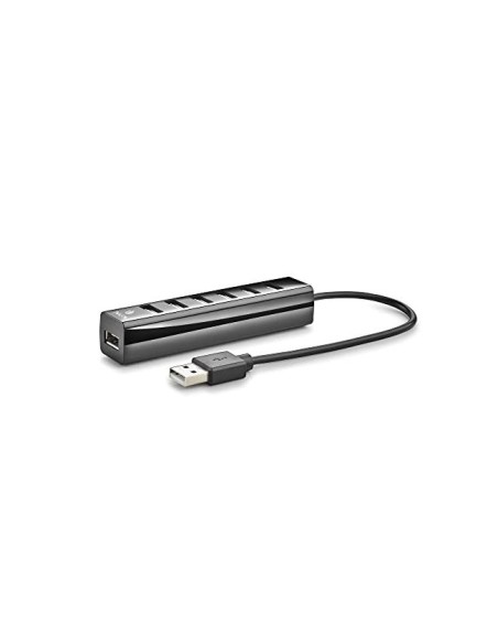 HUB NGS TINY 7 PUERTOS ADAPTADOR CORRIENTE USB 2.0