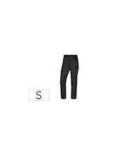 PANTALON TRABAJO DELTAPLUS CINTURA ELASTICA 7 BOL. GRIS/RJ. TALLA S 2