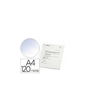 FUNDA MULTITALADRO ESSELTE A4 PP. CRISTAL 120 MC CAJA 100 UD. 2