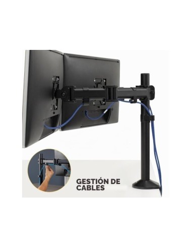 BRAZO MONITOR FELLOWES SERIE REFLEX AJUST  ALTURA 2 PANTALLAS