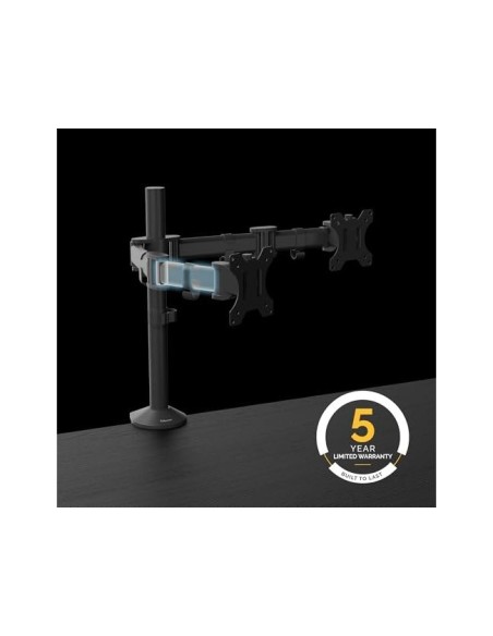 BRAZO MONITOR FELLOWES SERIE REFLEX AJUST  ALTURA 2 PANTALLAS