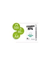 PAPEL FOTOCOPIADORA STEINBEIS N.4 100% RECICLADO A4 80 GR PQ.DE 500H. 2