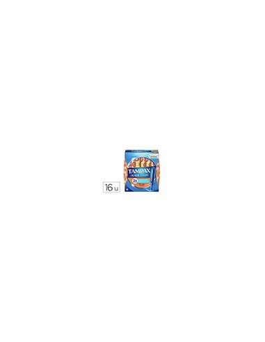 TAMPON TAMPAX PEARL COMPAK SUPER PLUS CAJA 16 UD.