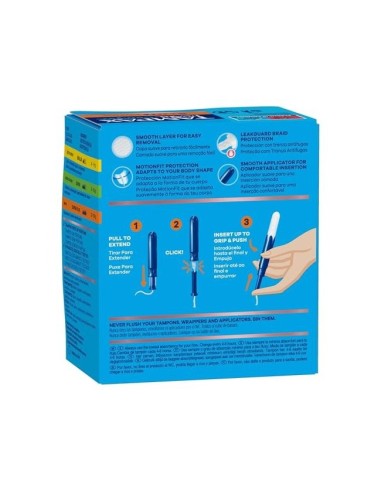 TAMPON TAMPAX PEARL COMPAK SUPER PLUS CAJA 16 UD.